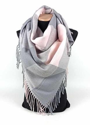 Теплий шарф хустина кашемір