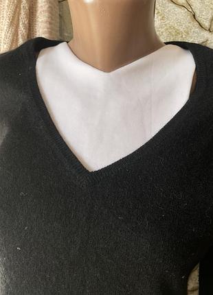 Джемпер чорний кашемір 100% 4