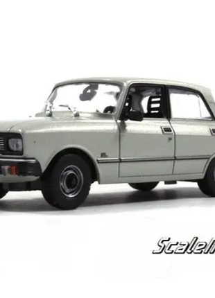 Масштабна модель москвич-2140 sl (1981). автолегенди. масштаб 1:43