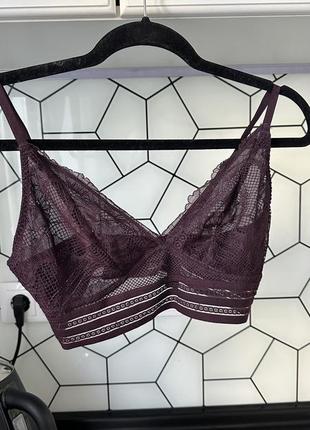 Бра бургунди, бралетт autograph, мягкий бюстгальтер