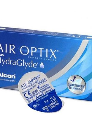 Air optix plus hydraglyde діоптрії: - 2.75 (2 шт); -3 (2 шт)