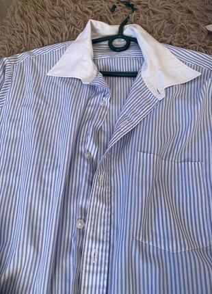 Приятная к телу рубашка в полоску