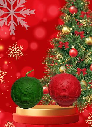 Свечий шар новогодний