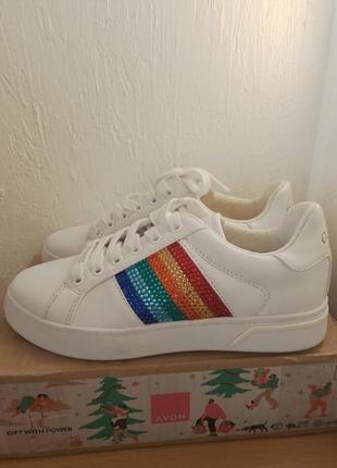 Сникерсы кеды кроссовки оригинал guess 36размер