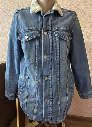 Куртка джинсовая на меху denim