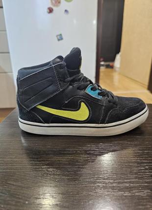 Nike sb ruckus 2 high dunk black neon green blue size 5 500 179060115