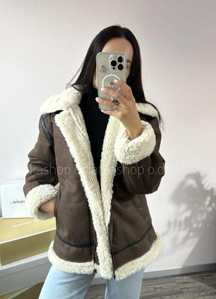 Дубленка h&m