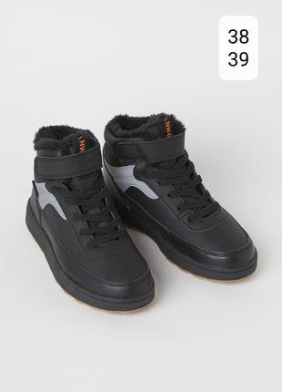 Хайтопи h&m. хайтопи hm. черевики hm