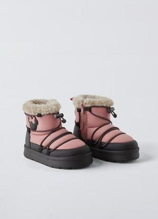 Zara ботинки угги