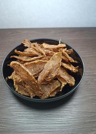 Курячі джерки (снеки).