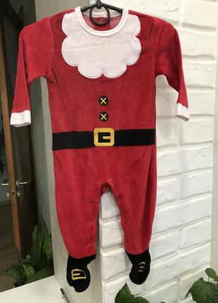 Комбинезон новогодний для мальчика