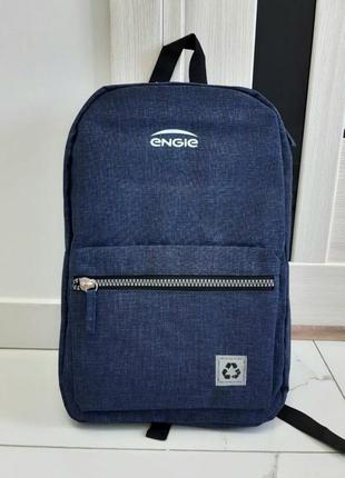 Міський тканинний текстильний спортивний джинсовий рюкзак engie