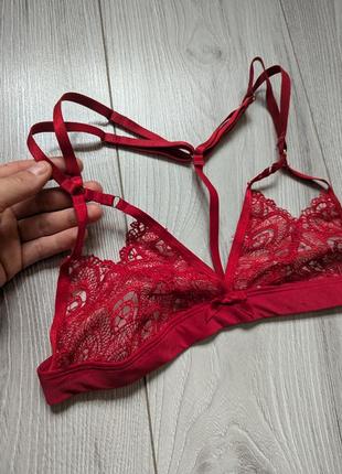 Новый кружевной браллет без косточек лифчик, топ кружевной