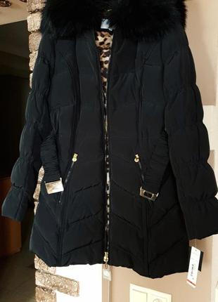 Американская зимняя женская куртка пуховик laundry by shelli segal. новая. скидка!