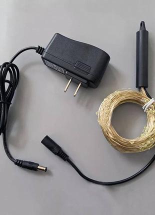 Гирлянды идеальны для елок "конский хвост"