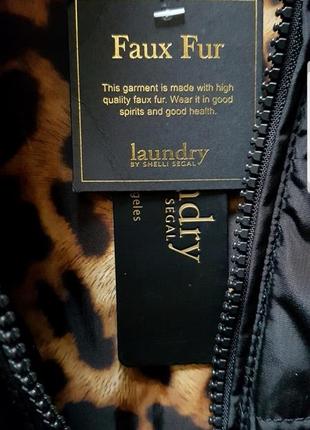 Американская зимняя женская куртка пуховик laundry by shelli segal. новая. скидка!4 фото