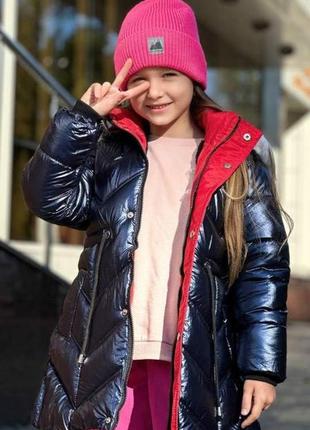 Куртка детская зима от 8-13 лет2 фото