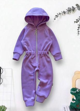 Теплий ромпер на флісі , 86-110 розмір.