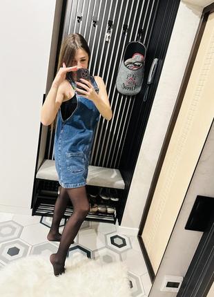 Джинсовий сарафан denim