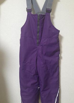 Брюки зимние для девочки b-tex 92-98 см