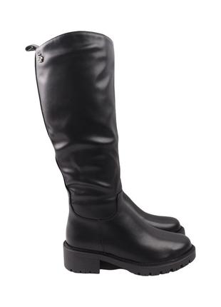Сапоги женские liici черные на низком ходу, 36