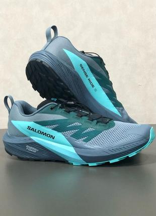 Кроссовки salomon sense ride 5 gore-tex (40,41,46,47) оригинал!4 фото