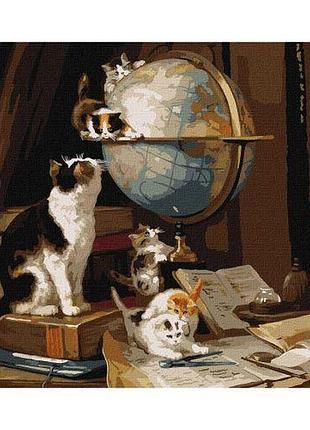 Картина по номерам "любознательные котята" ★★★