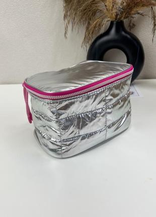 Косметичка sephora metal makeup bags