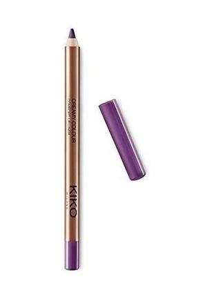 Олівець для губ kiko milano creamy colour comfort lip liner - 323 plum,
