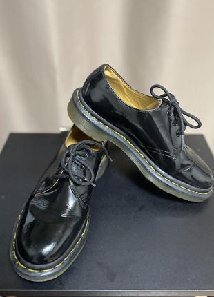 Туфли дерби лоферы dr. martens