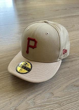 Мужская новая оригинальная винтажная колекционная кепка бейсболка pittsburgh pirates mlb by new era