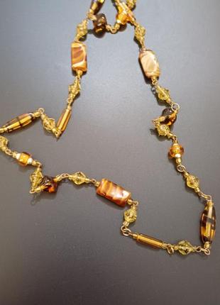 Намисто вінтаж скло