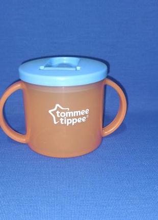 Поильник tommee tippee чашка непроливайка чашка для малышей пластиковая 190 мл б/у