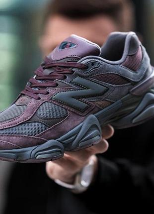 Кроссовки new balance 9060 truffle Майор earth violet grey