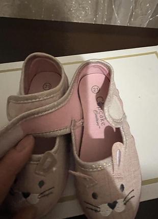 Детские тапочки для девочки от cupcake 5