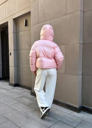 Куртка пуффер оверсайз вкорочена