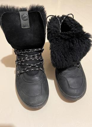 Зимові черевики ecco 38 р.