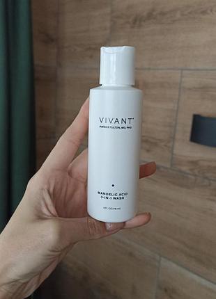 Vivant mandelic acid 3 in wash.вминутка овант