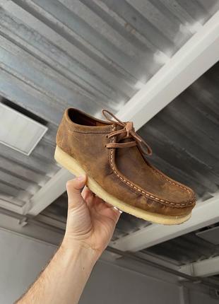 clarks originals wallabee beeswax leather 2400 179079657