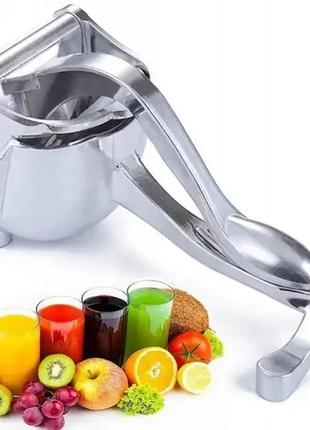 Соковичавниця ручна з затискачем manual juicer для цитрусових і фруктів