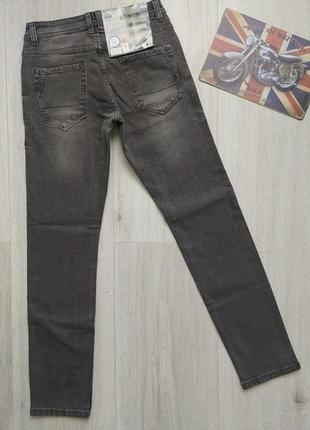 Чоловічі звужені джинси 30/32 slim3 фото