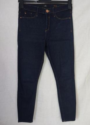 Скинни джинсовые river island роз. 46