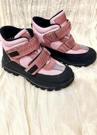 Зимние ботинки на мембране, непромокаемые