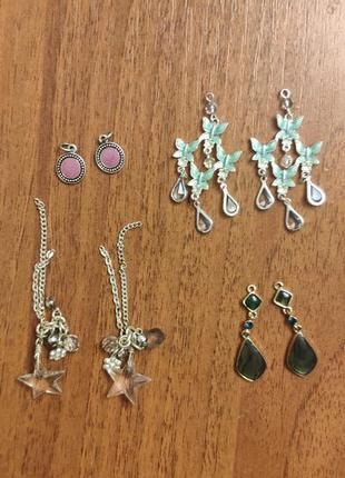 Фурнитура на серьги (лот)