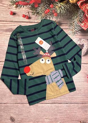 Новогодний реглан на мальчика