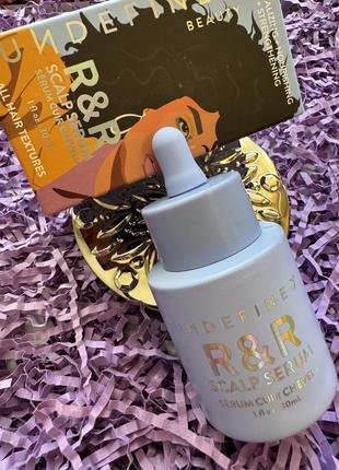 Розкішна зміцнювальна та стимулювальна ріст волосся сироватка undefined r&r scalp serum