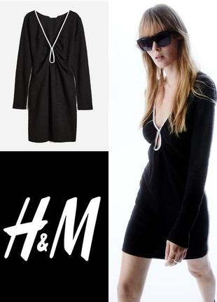 Стильное красивое платье h&m этикетка