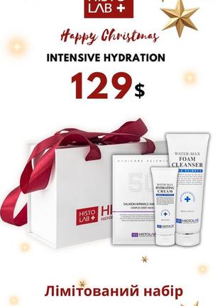 Histolab water max form cleanser,200 ml, hydrating cream ,80 ml та маска