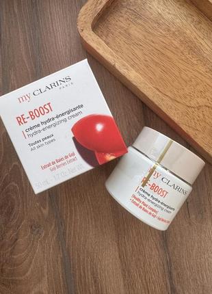 Крем для обличчя clarins my clarins re-boost hydra-energizing cream