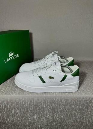 Оригинальные кроссовки lacoste t-clip
